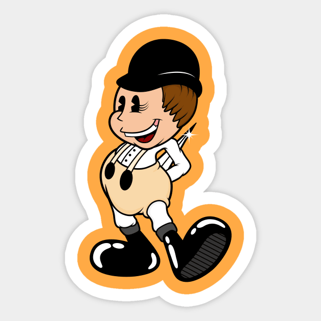 Retro Alex Sticker by Woah_Jonny